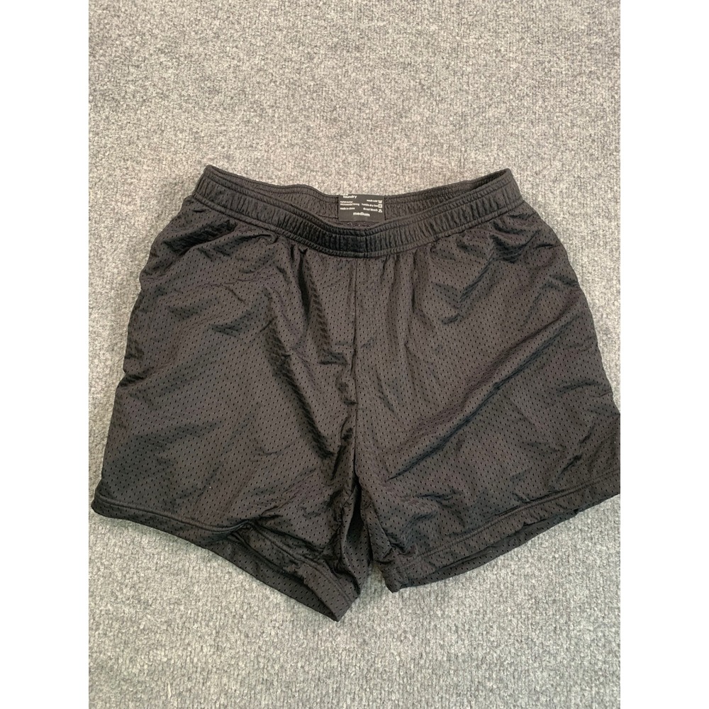 Nice Laundry Mens Pocket Lounge Shorts Black Mesh Micromodal Lining Medium
